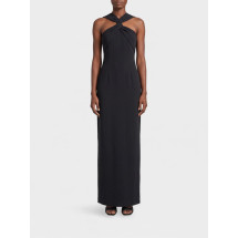 [Solace London] Sleeveless dress SS26 OS47043 BLACK