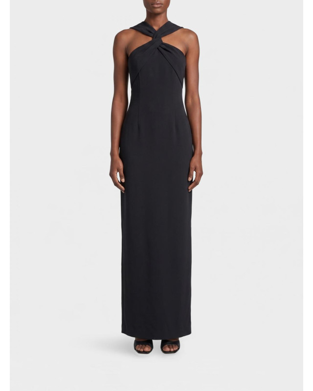 [Solace London] Sleeveless dress SS26 OS47043 BLACK