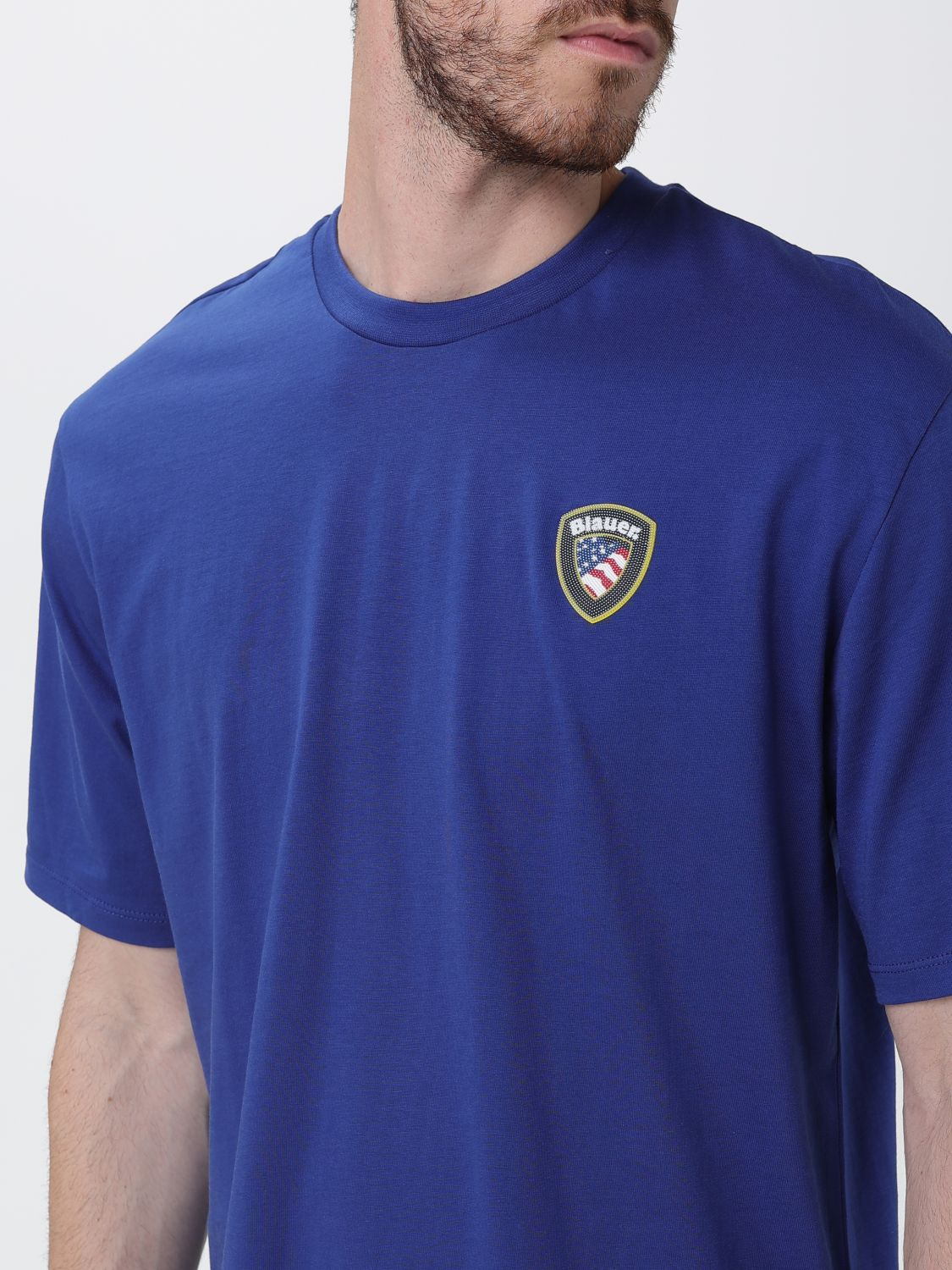 [BLAUER] T-shirts Short Sleeve SS26 26SBLUH02284007480 80D