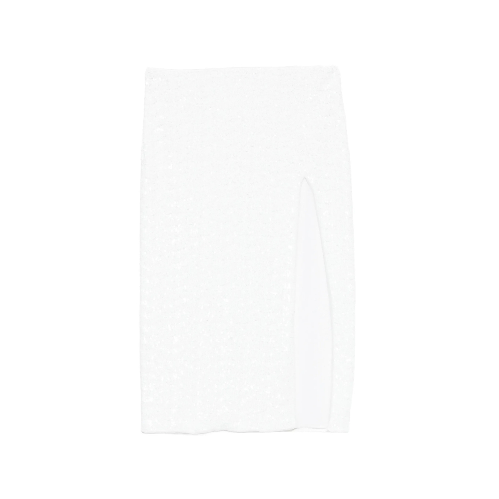 [OSEREE] Midi skirt SS26 PSF235 SEQUINS PEARL