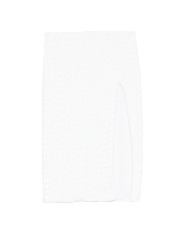 [OSEREE] Midi skirt SS26 PSF235 SEQUINS PEARL