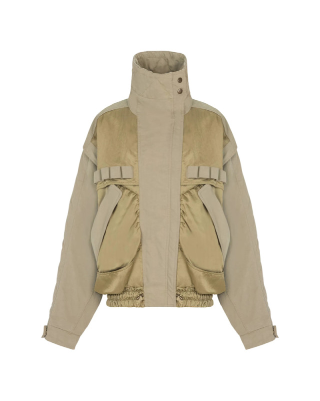 [Balmain] Bomber jacket SS26 GF0TFA90MI36 MI36 7GS