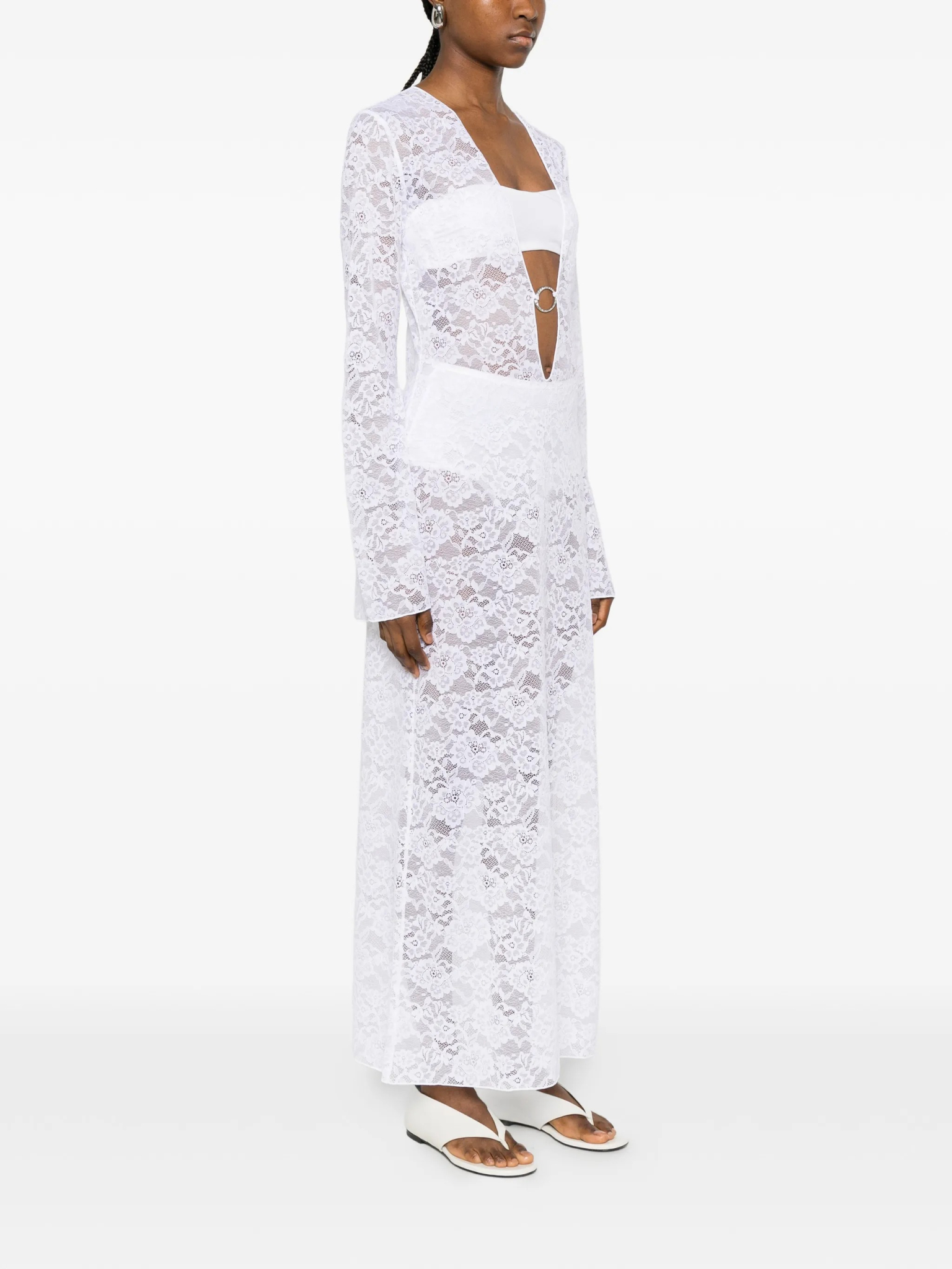 [OSEREE] Long sleeve dress SS26 BFLF268