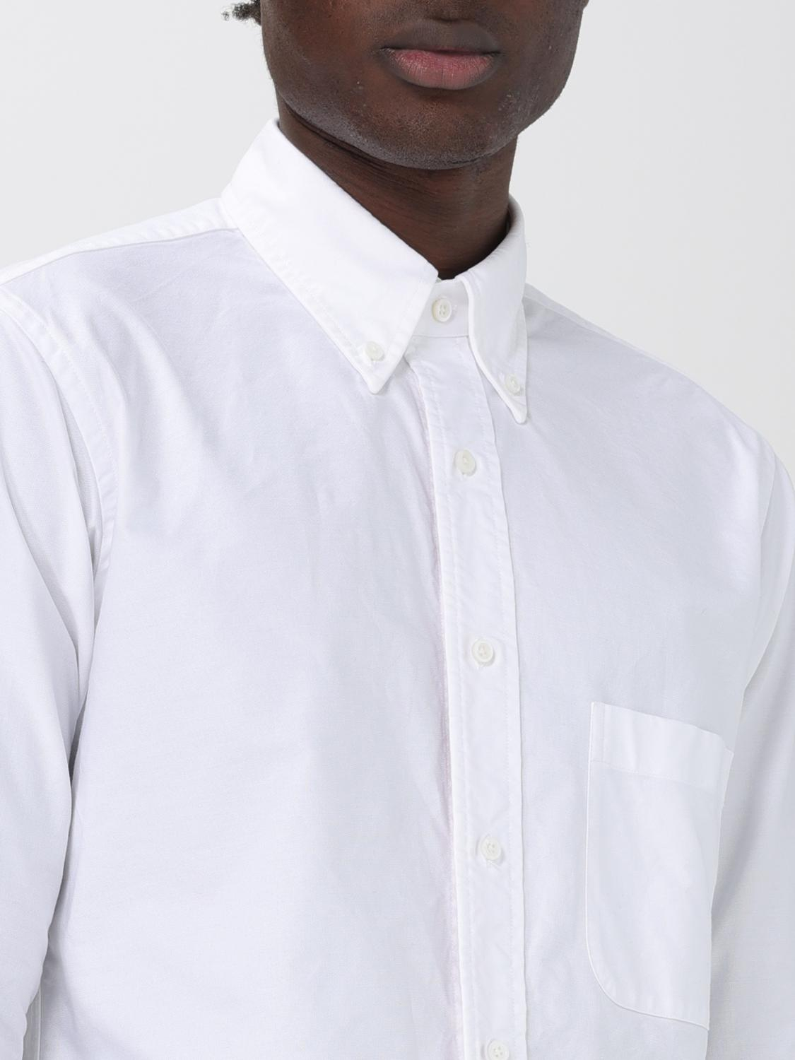 [Thom Browne] Shirts Long Sleeve FW25 MWL010EF0313 100