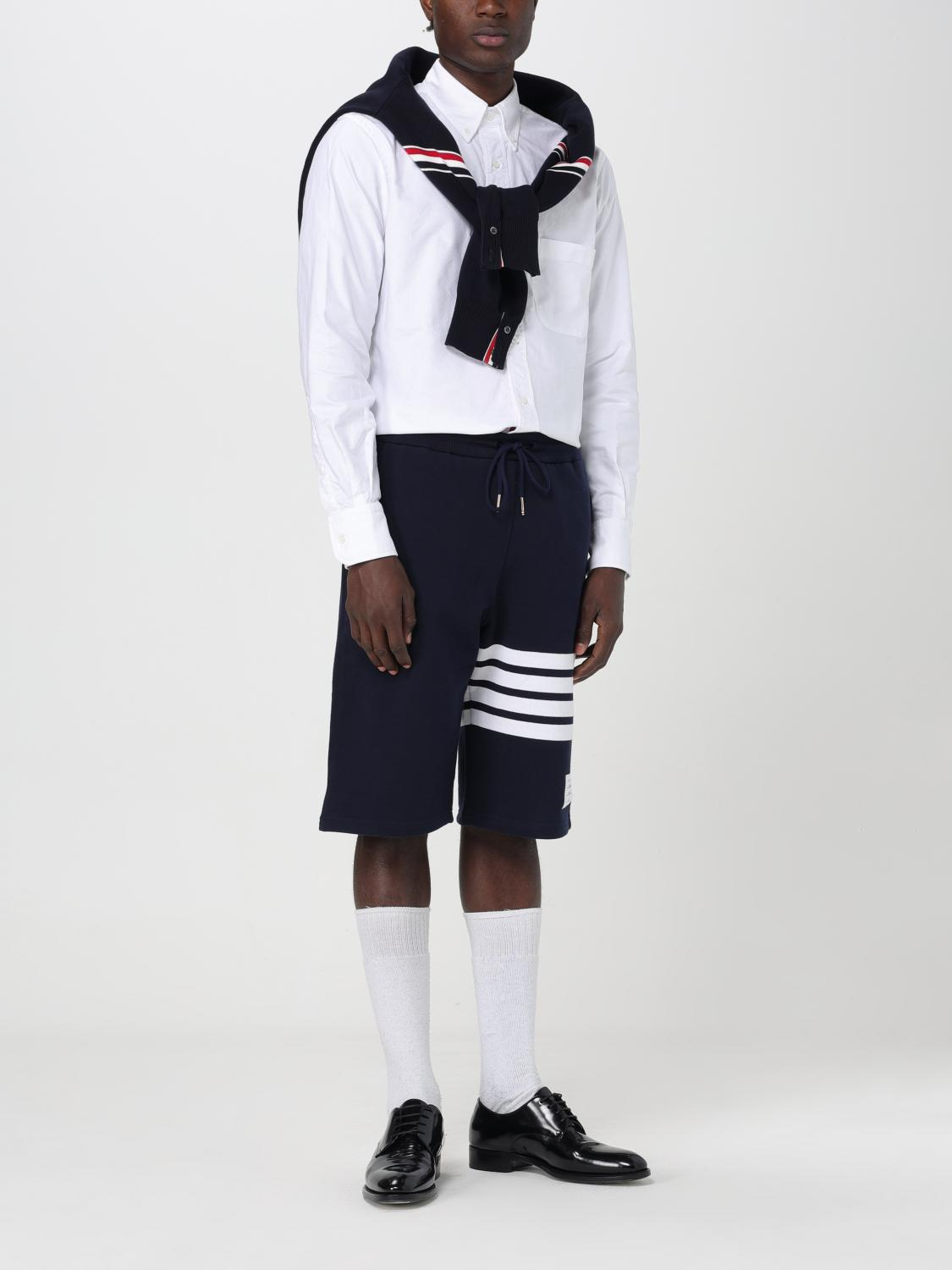 [Thom Browne] Shirts Long Sleeve FW25 MWL010EF0313 100