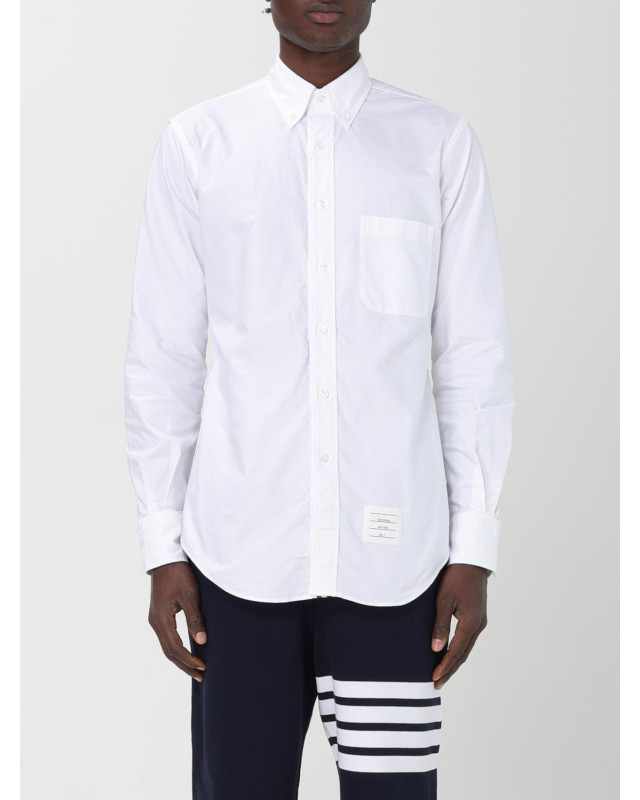 [Thom Browne] Shirts Long Sleeve FW25 MWL010EF0313 100