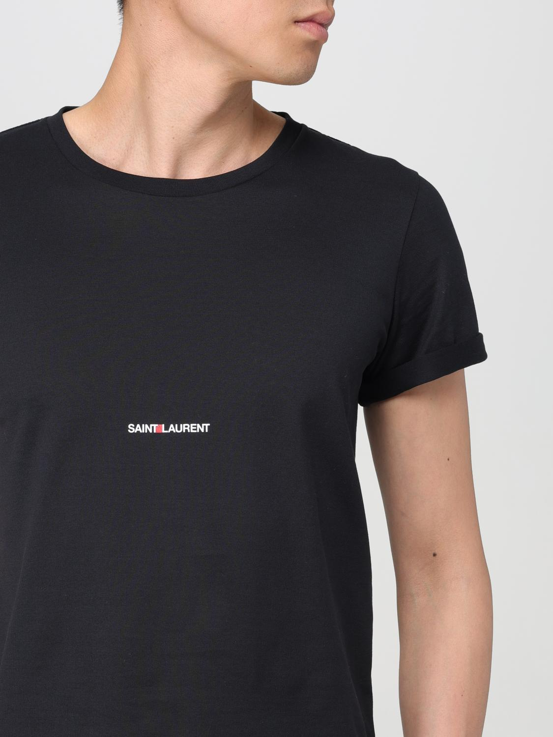 [Saint Laurent] T-shirts Short Sleeve FW25 464572YB2DQ 1000