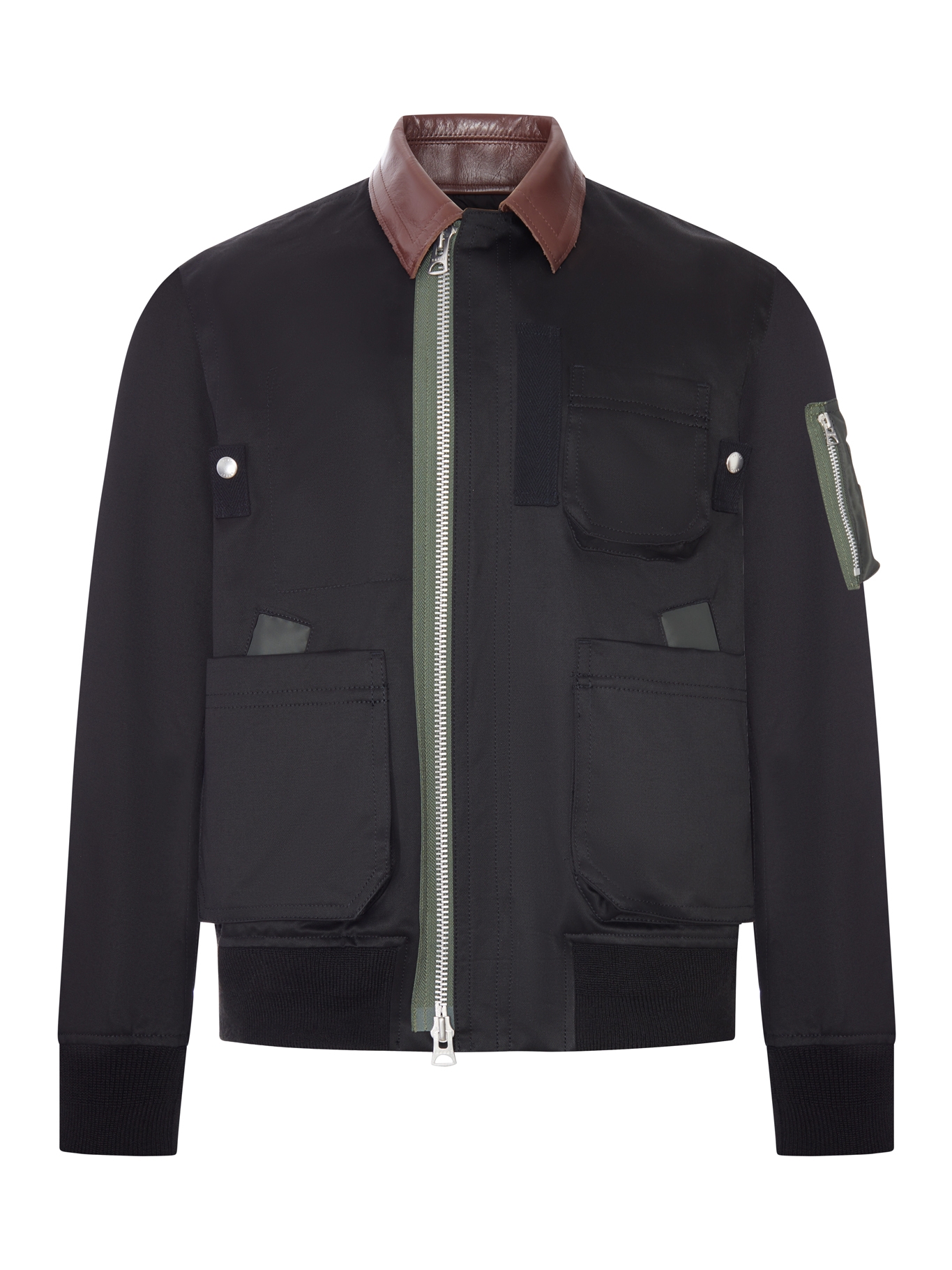 [Sacai] Bomber Jacket FW26 2604031M001 BLACK