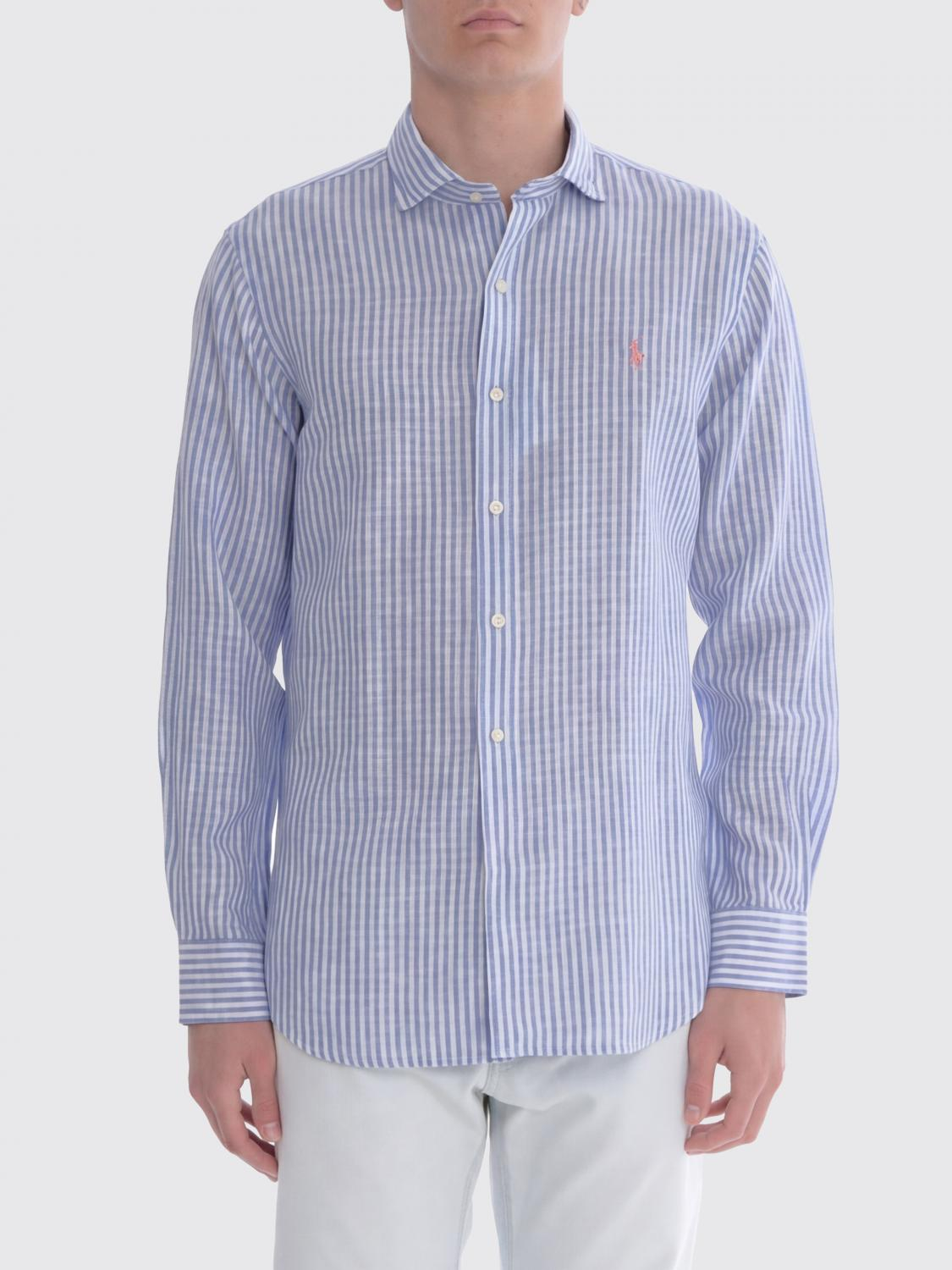 [Polo Ralph Lauren] Shirts Long Sleeve SS26 710B16700 001