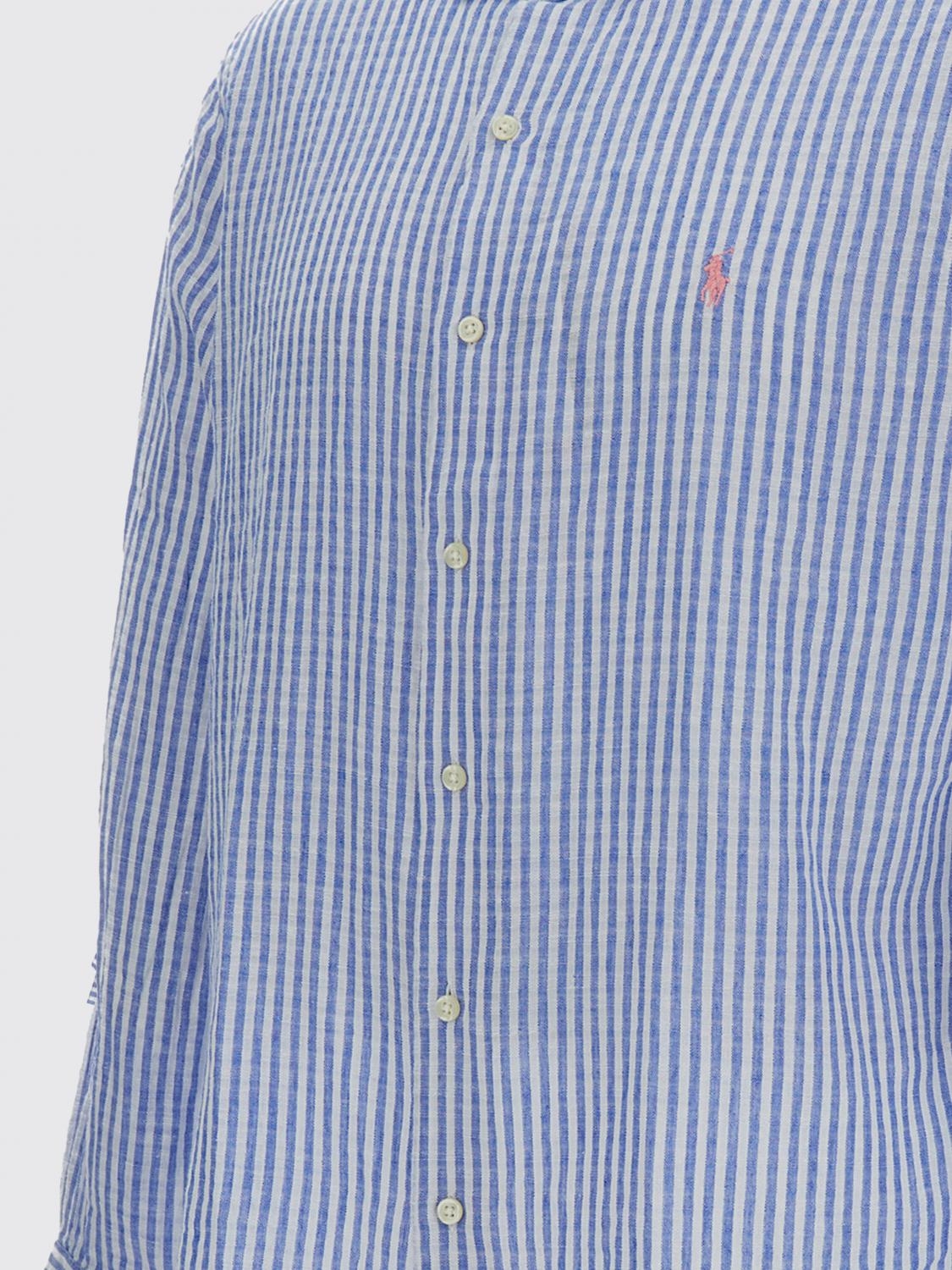 [Polo Ralph Lauren] Shirts Long Sleeve SS26 710B16700 001