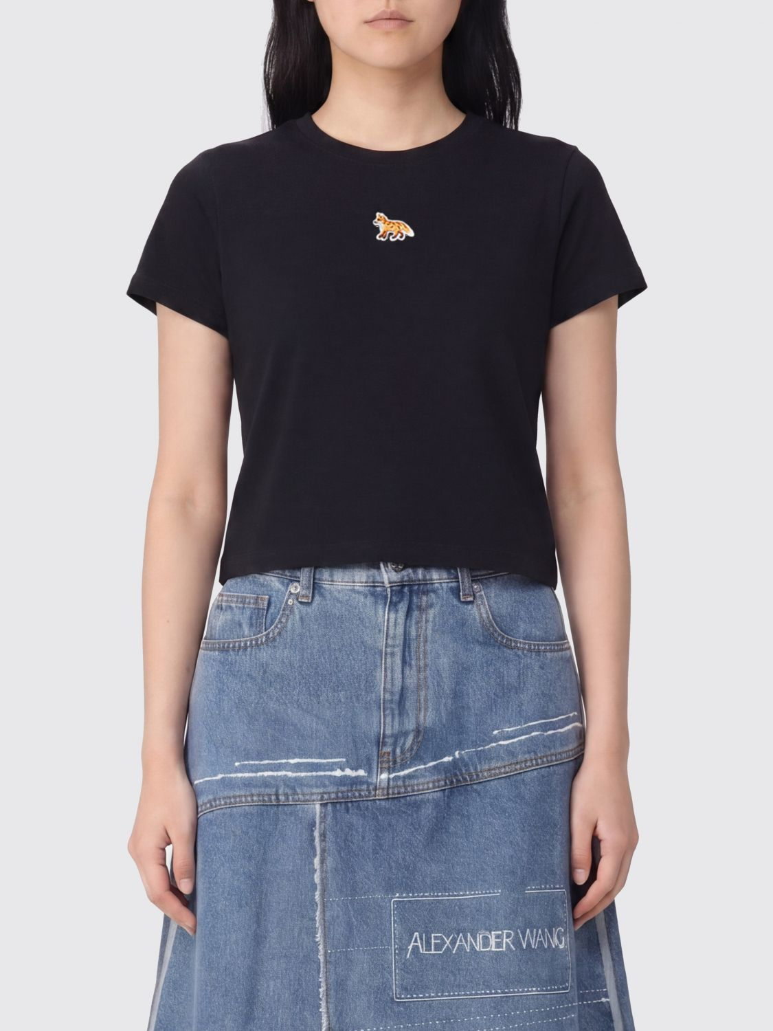 [MAISON KITSUNE] T-shirts Short Sleeve SS26 PW00111KJ7026 P199