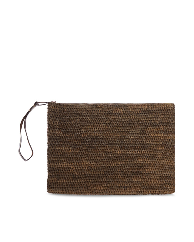 [Ibeliv] Clutch bag SS26 AMPYDARK TEA