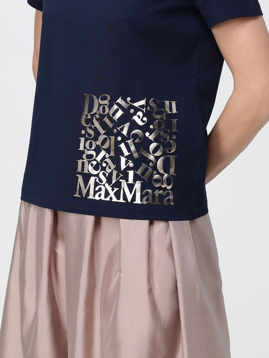[S Max Mara] T-shirts Short Sleeve SS26 2619971033600 006
