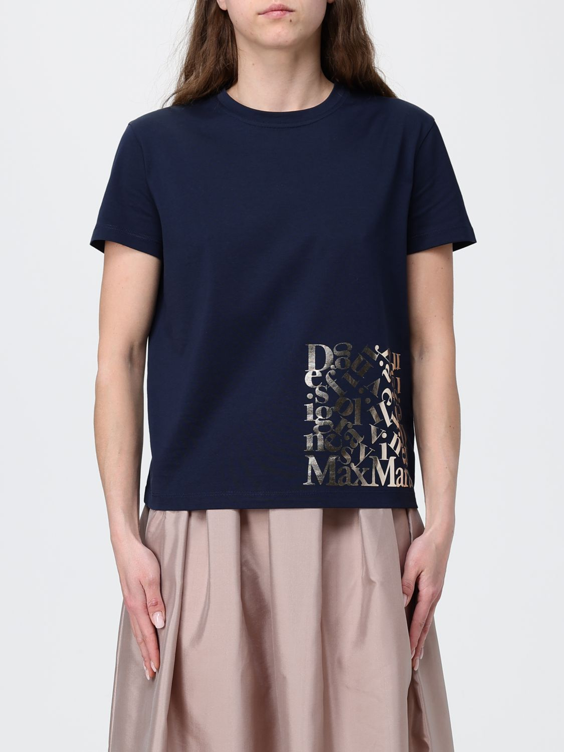 [S Max Mara] T-shirts Short Sleeve SS26 2619971033600 006