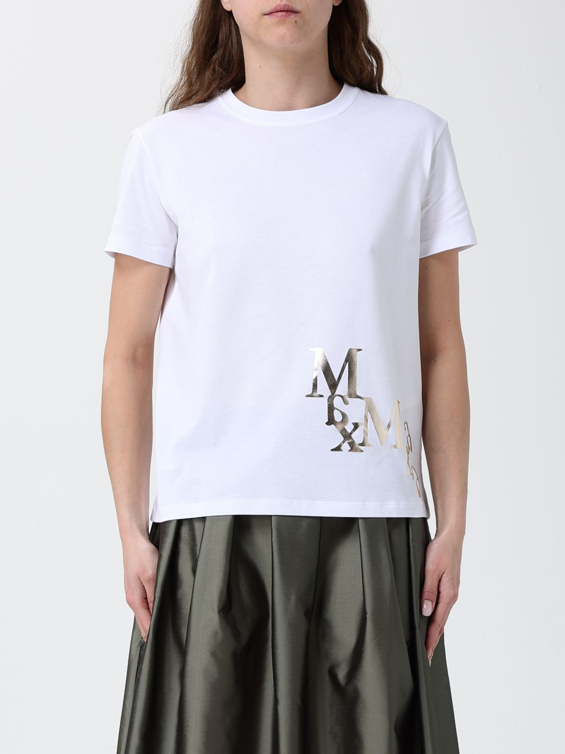 [S Max Mara] T-shirts Short Sleeve SS26 2619971033600 007