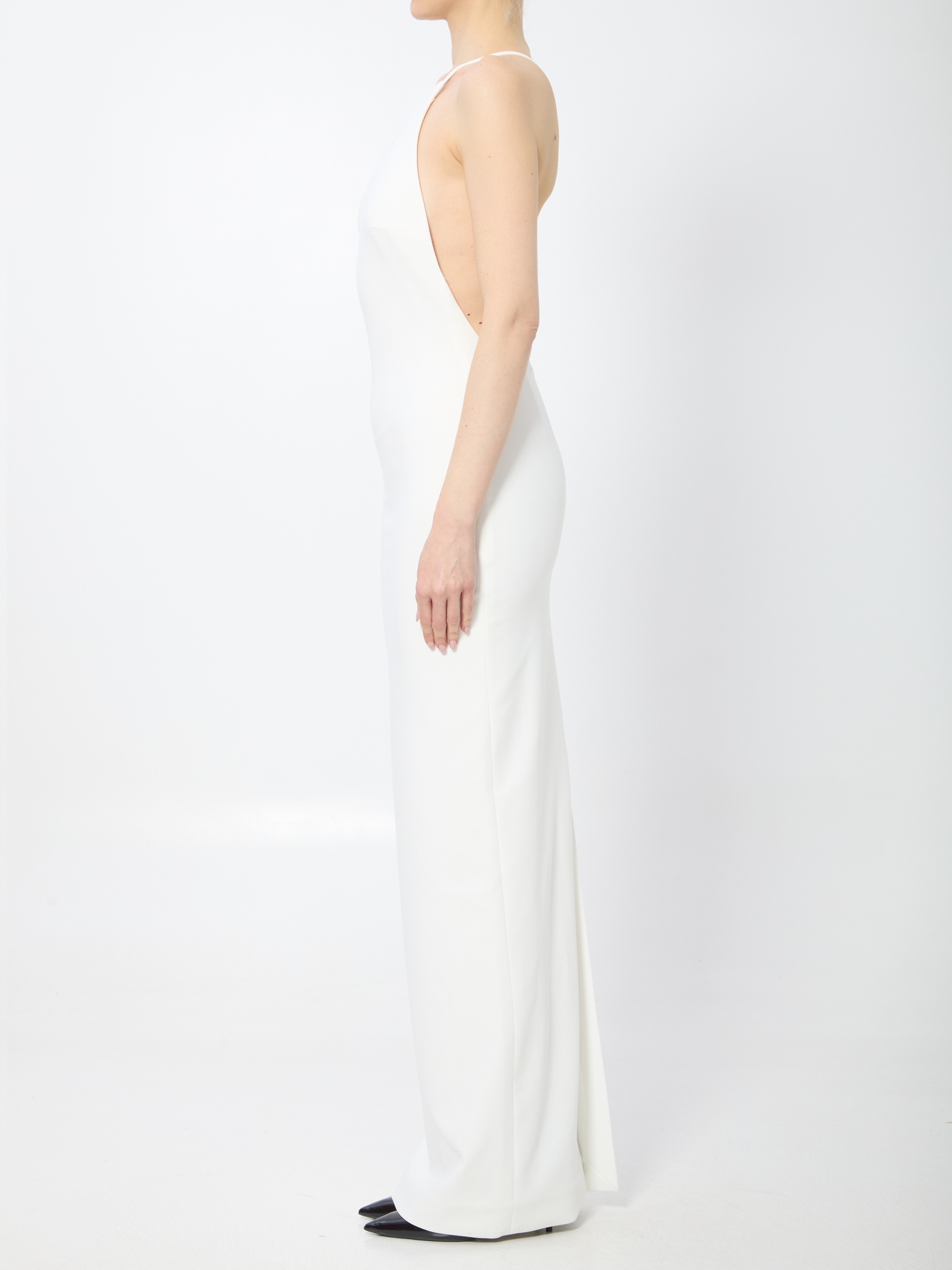 [Solace London] Sleeveless dress SS26 OS47008__CREAM