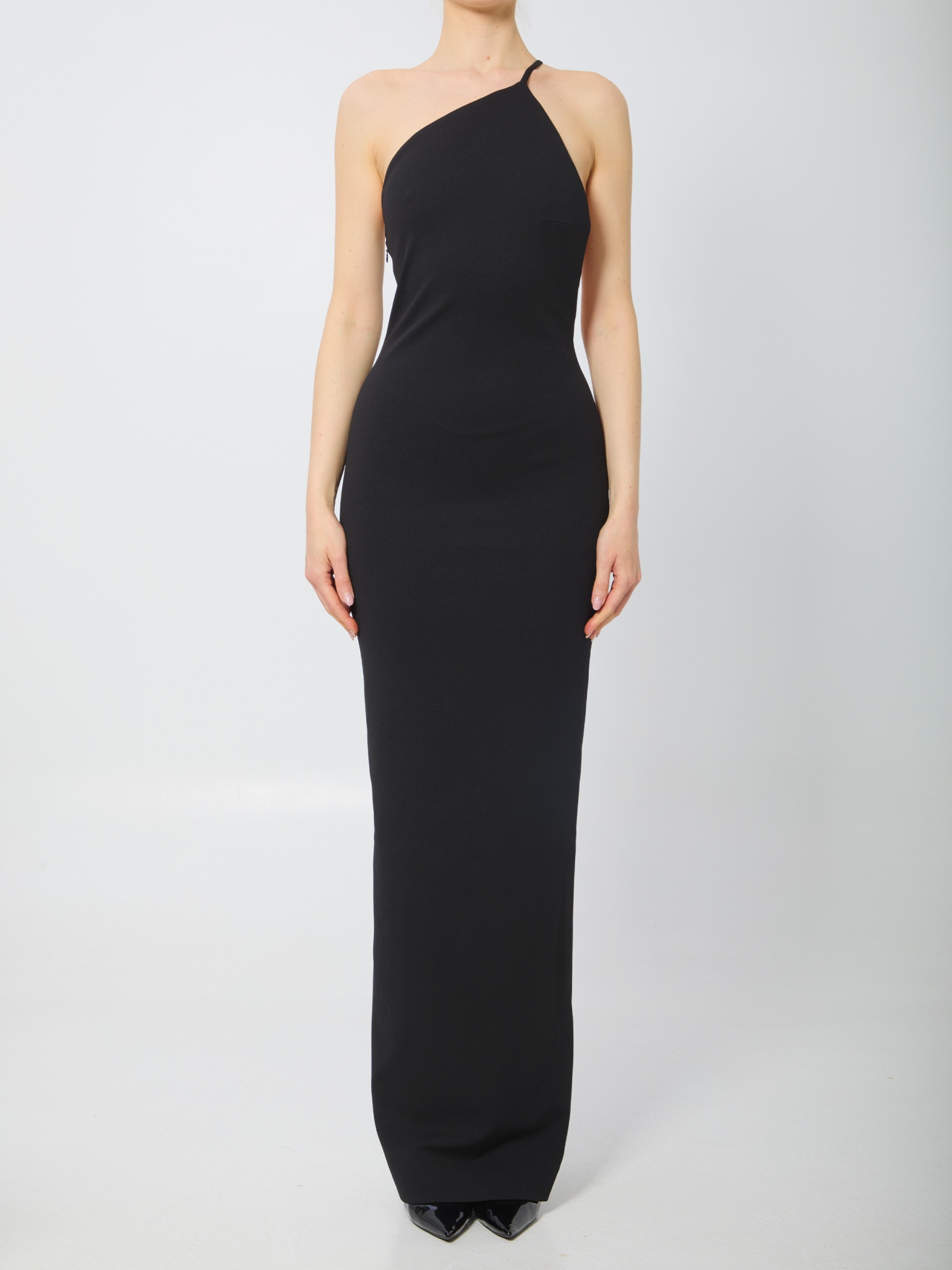 [Solace London] Sleeveless dress SS26 OS47008__BLACK