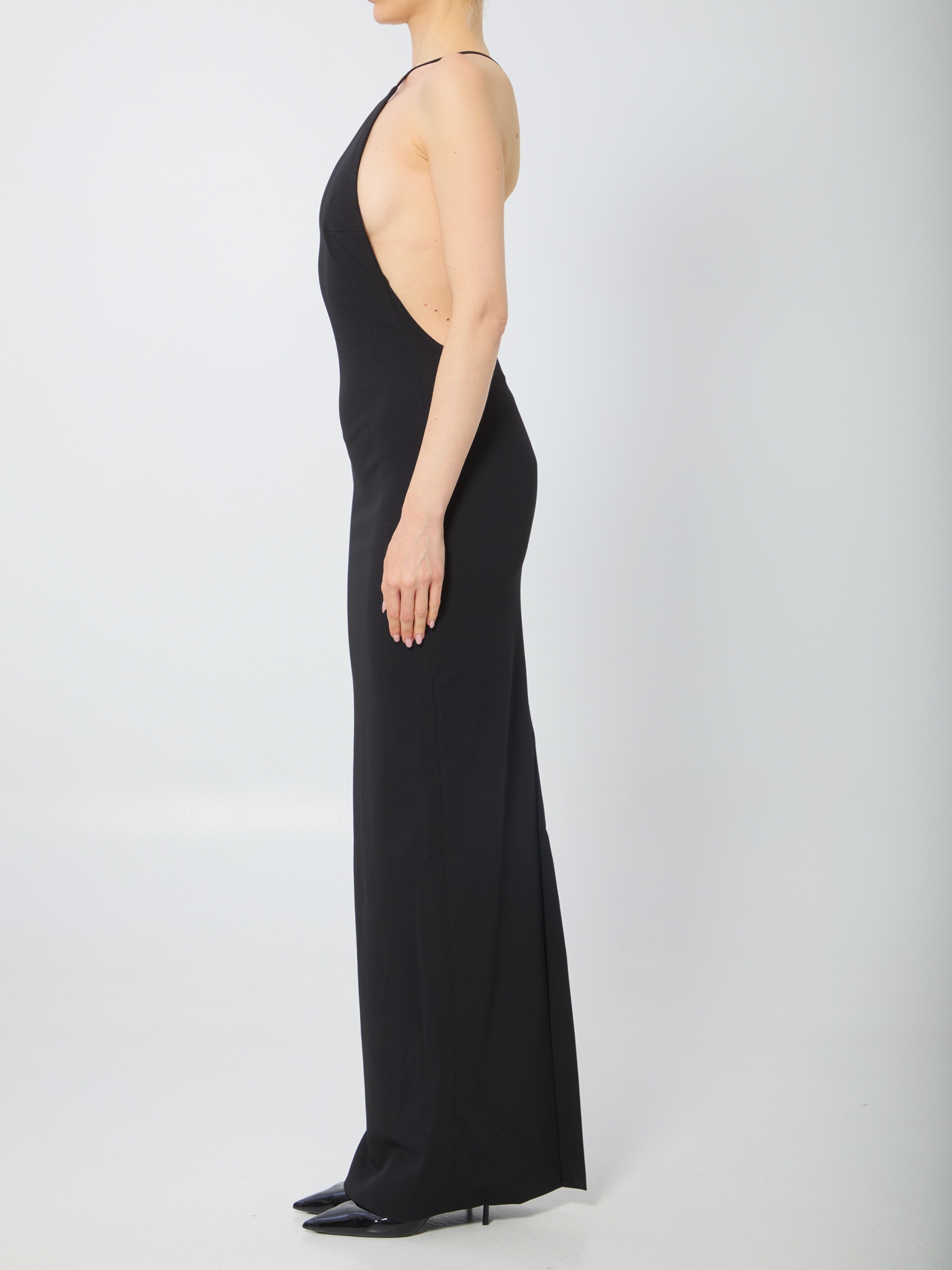 [Solace London] Sleeveless dress SS26 OS47008__BLACK