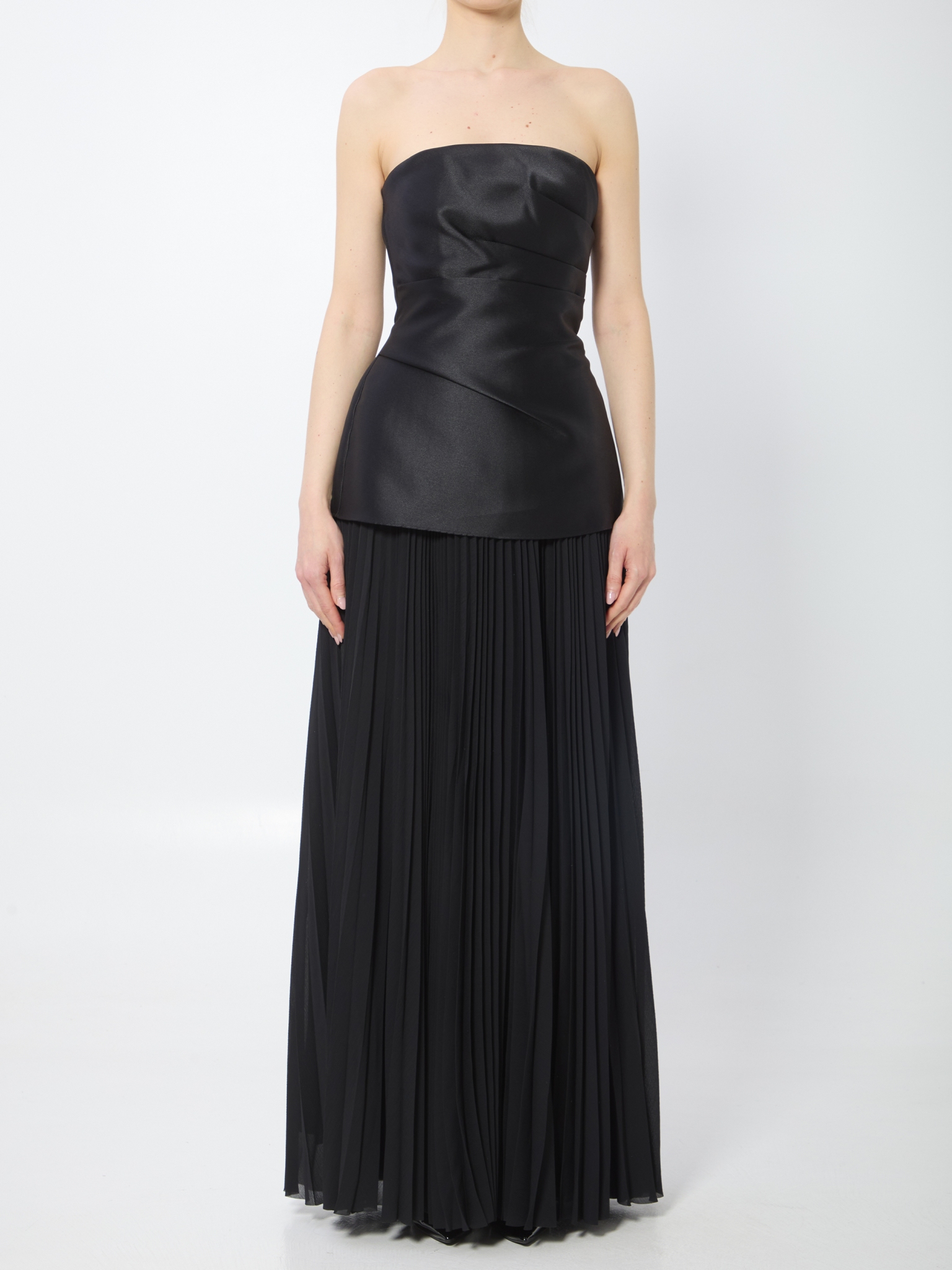 [Solace London] Sleeveless dress SS26 OS47033__BLACK