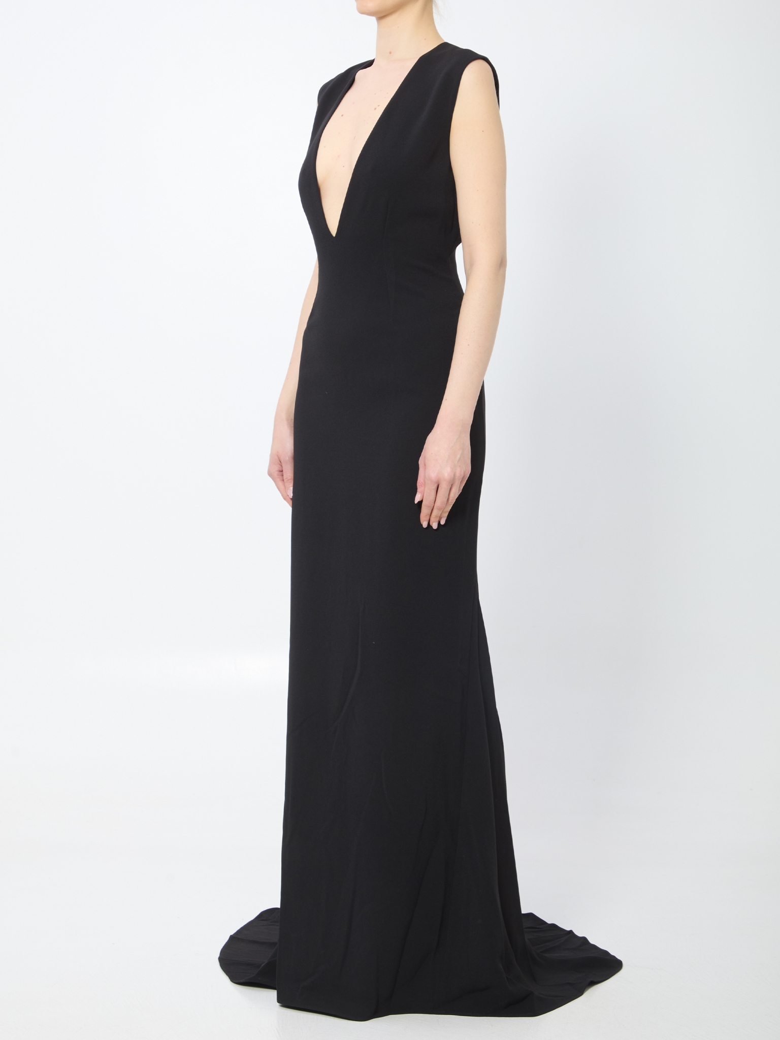 [Solace London] Sleeveless dress SS26 OS47005__BLACK