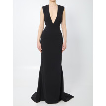 [Solace London] Sleeveless dress SS26 OS47005__BLACK