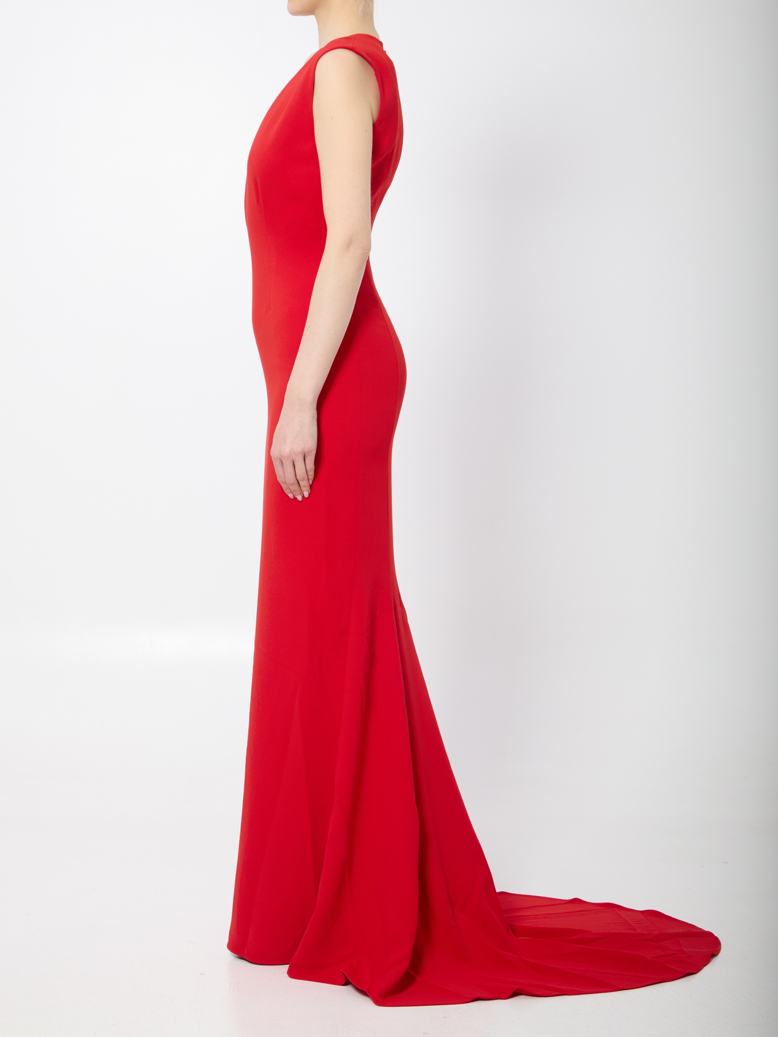 [Solace London] Sleeveless dress SS26 OS47005__RED