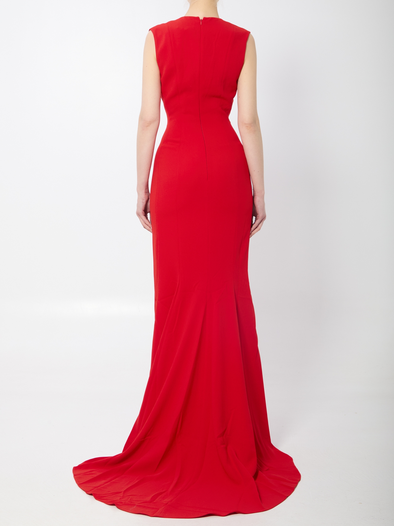 [Solace London] Sleeveless dress SS26 OS47005__RED