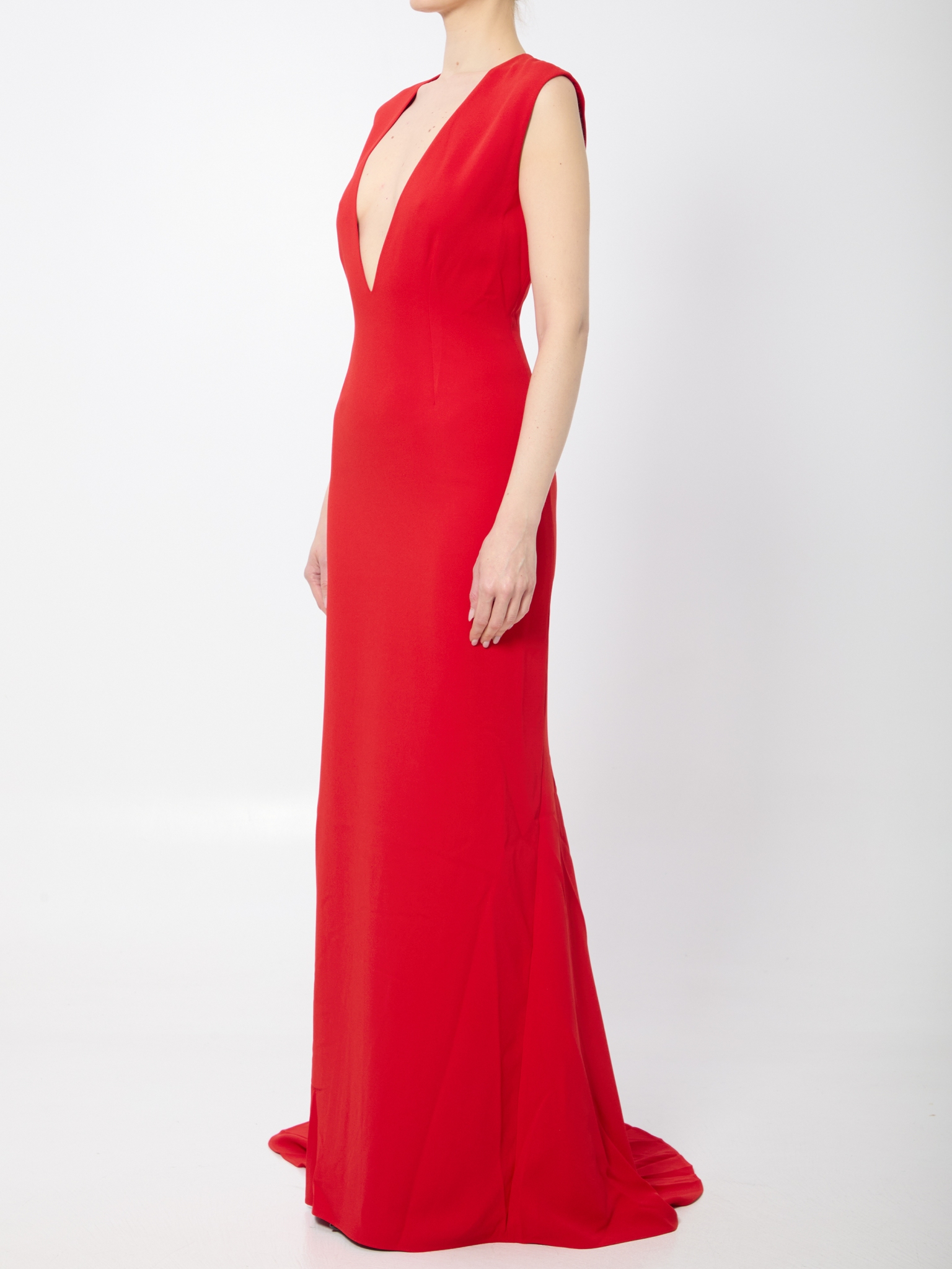 [Solace London] Sleeveless dress SS26 OS47005__RED