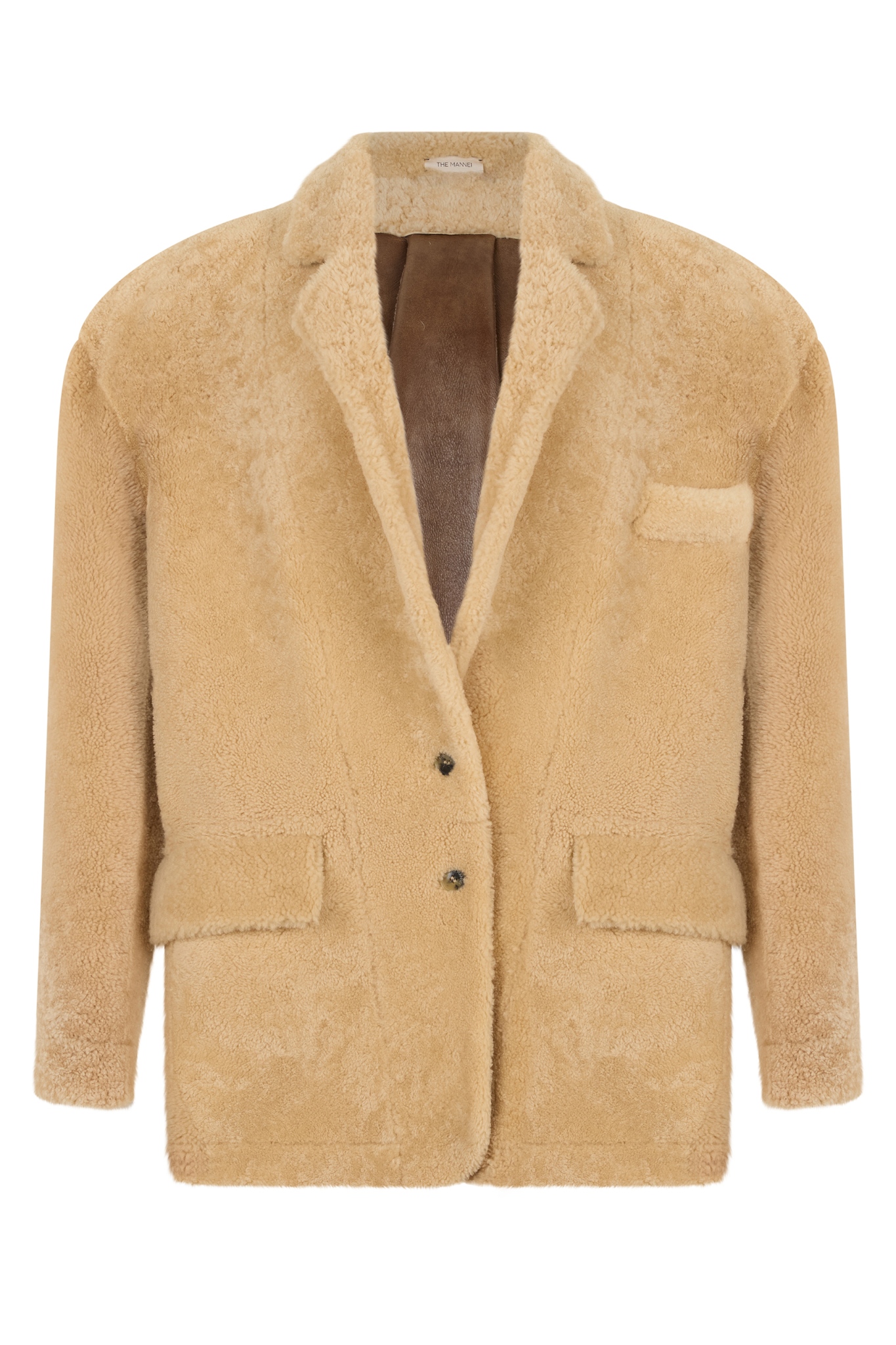 [The Mannei] Fur Jacket SS25 RS25036_ECRU