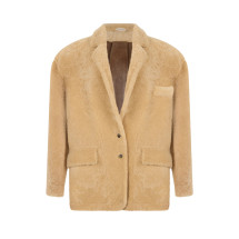 [The Mannei] Fur Jacket SS25 RS25036_ECRU