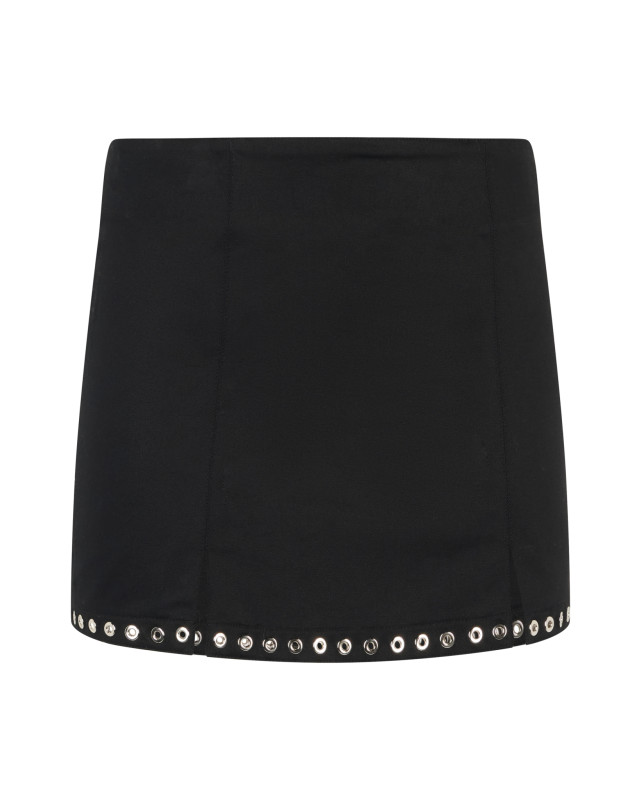 [Ludovic De Saint Sernin] Mini skirt FW24 AW24SK012WCO0022_BLACK