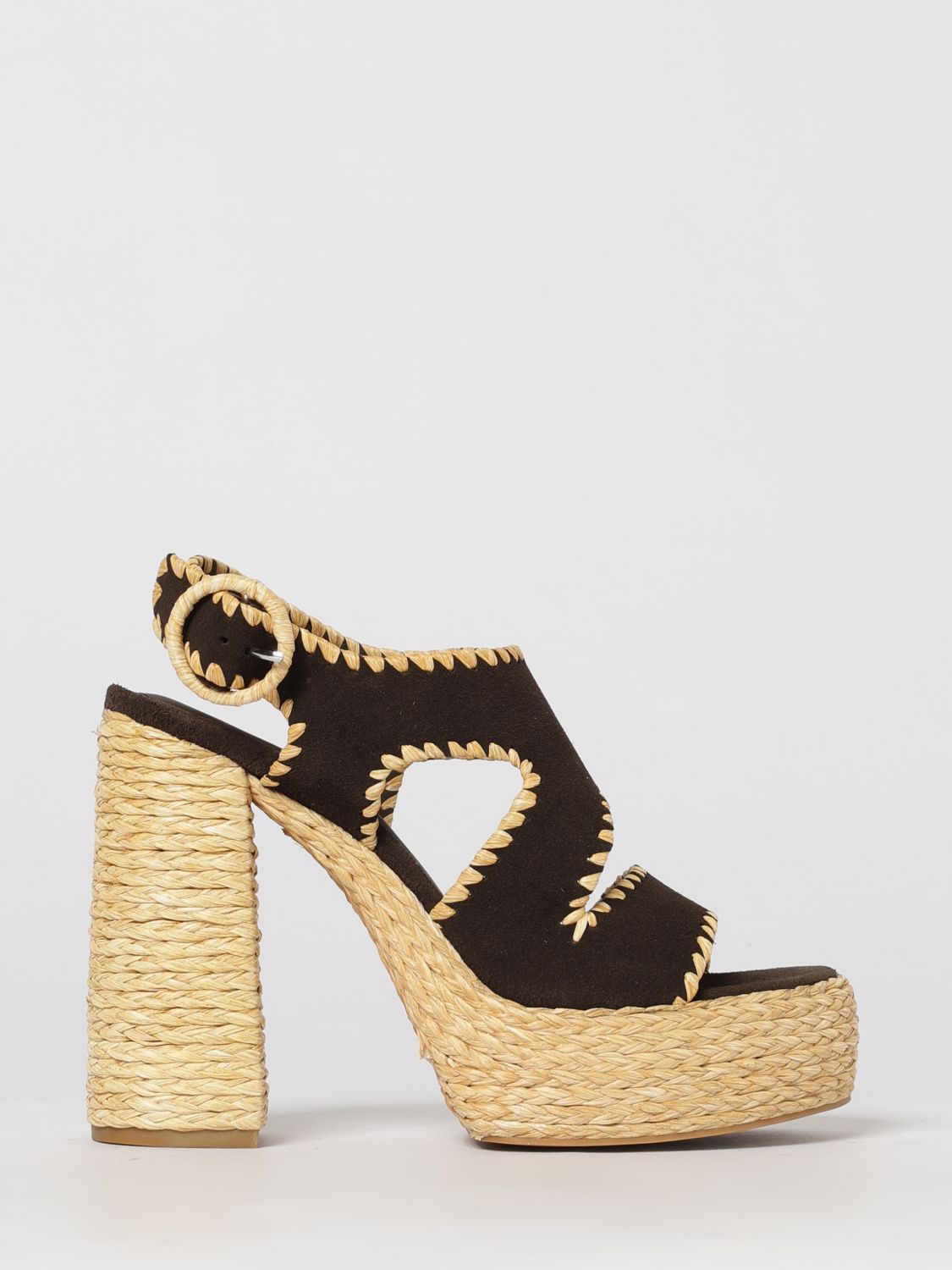 [Paloma Barcelo] Wedges SS26 1105 CHOCOLATE