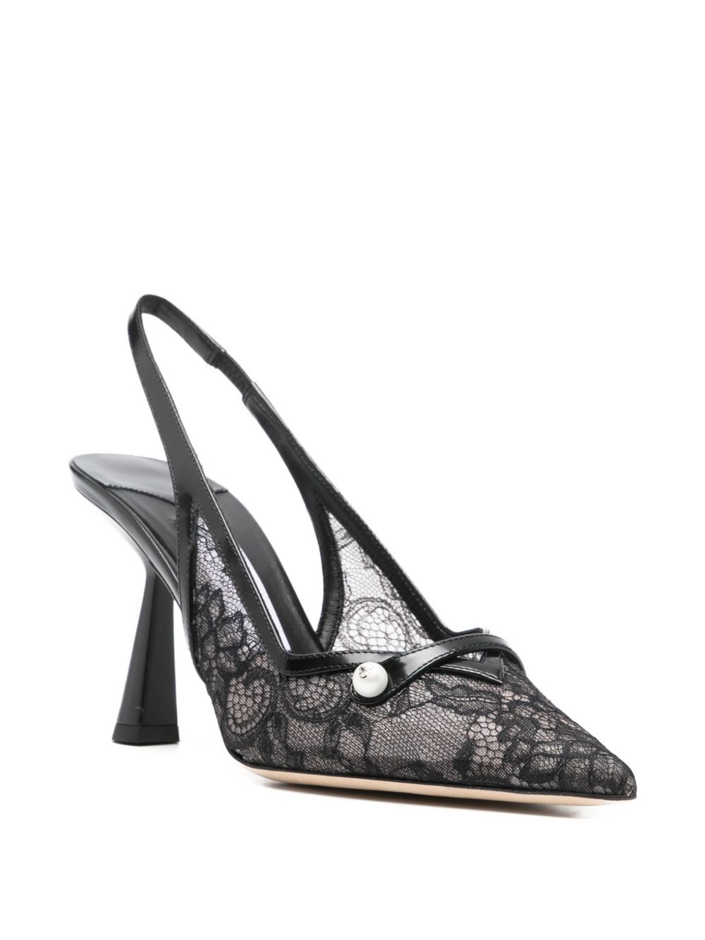 JIMMY CHOO AMITA85 DRHBLACK/BLACK