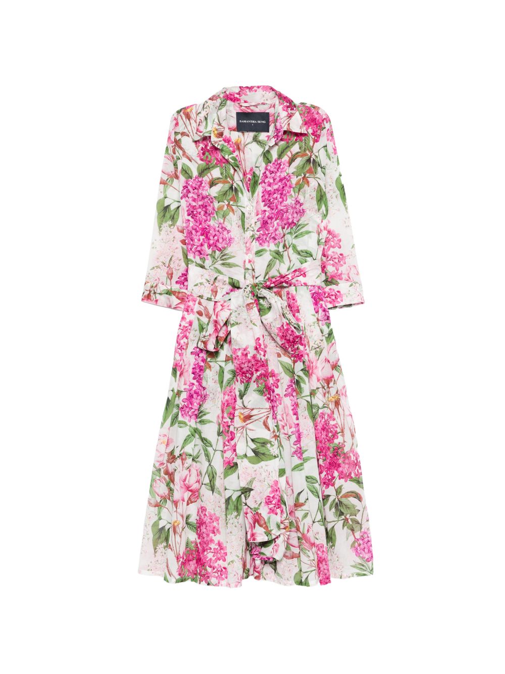 SAMANTHA SUNG AUDREYDRESSSHIRT LILACHEAVENWHITEWHITEPINK