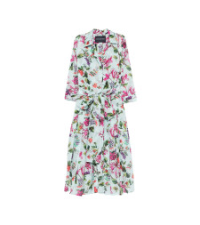 SAMANTHA SUNG AUDREYDRESSSHIRT GALERIESUMMERBOUQUETSOFTAQUA