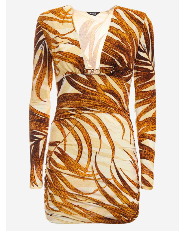 [Just Cavalli] Long sleeve dress SS26 80PAO957JS560638