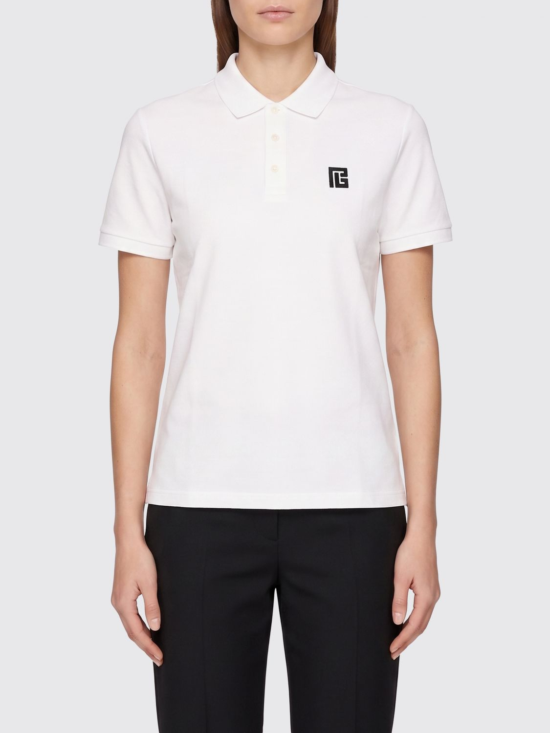 [Balmain] T-shirts Short Sleeve SS26 GH1GB085BC87 GAB
