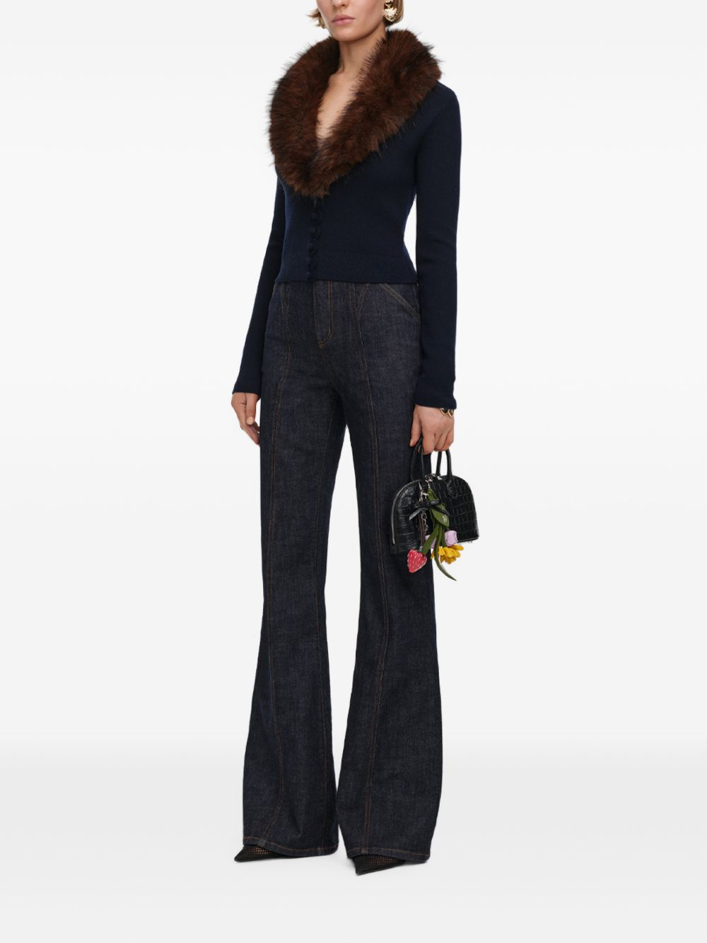 SELF PORTRAIT AW26-148CA-N NAVY