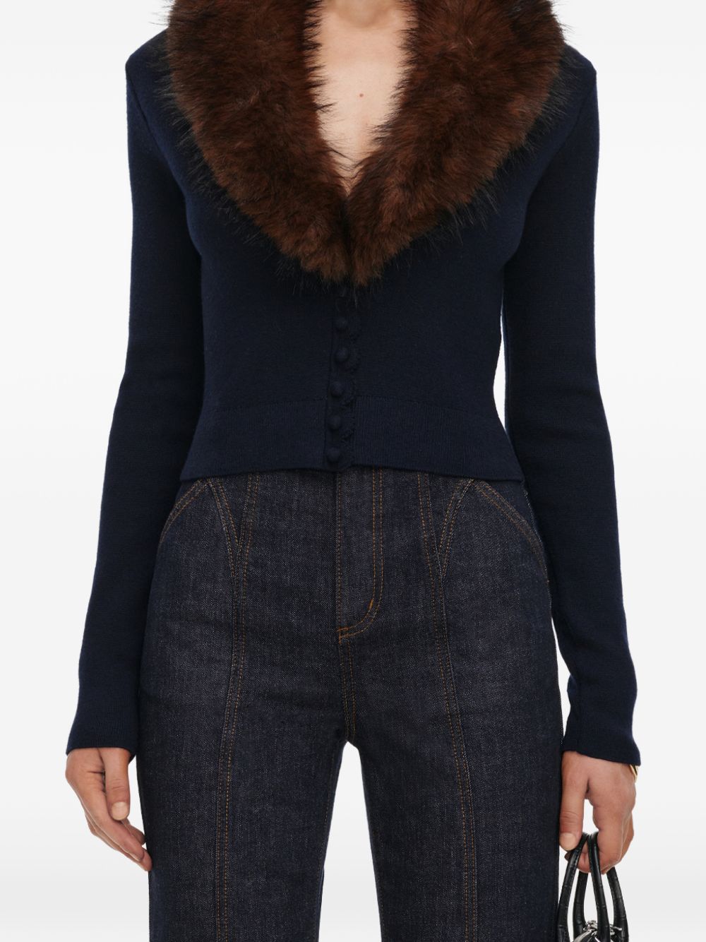SELF PORTRAIT AW26-148CA-N NAVY
