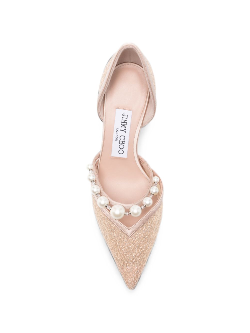 JIMMY CHOO AURELIE65 QKGMACARON/WHITE