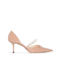 JIMMY CHOO AURELIE65 XKMBALLETPINK/WHITE