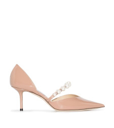 JIMMY CHOO AURELIE65 XKMBALLETPINK/WHITE