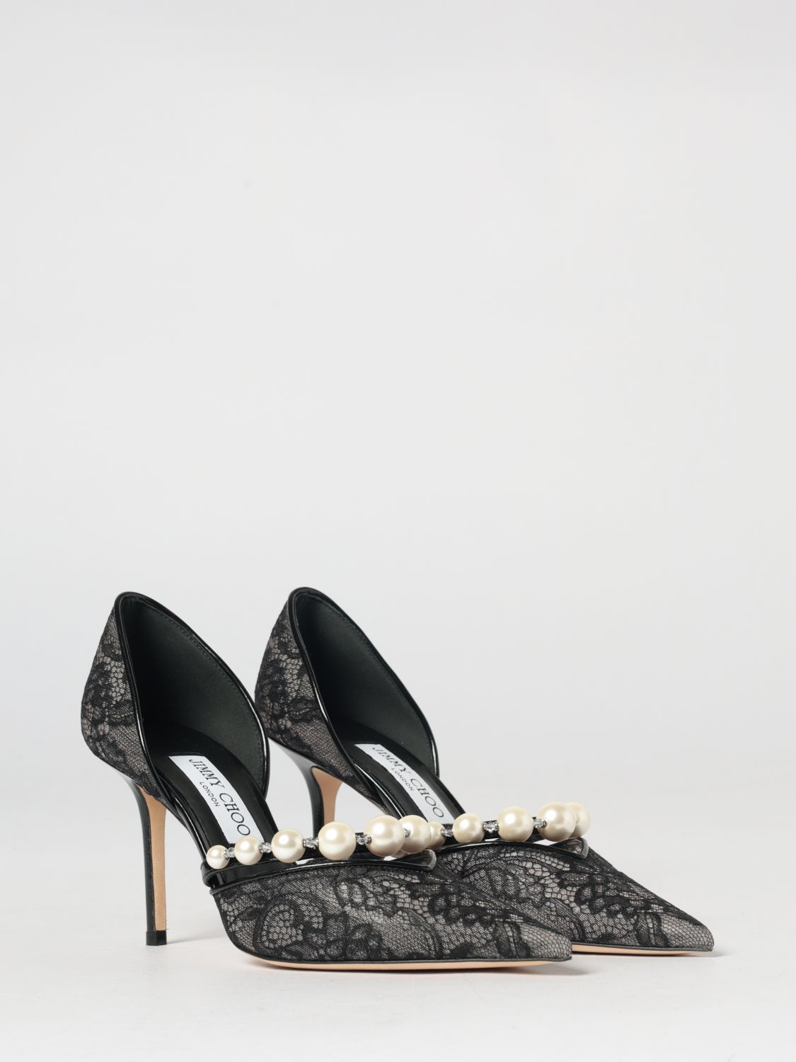 [Jimmy Choo] Pumps SS26 AURELIE85DRJ BLACK/WHITE