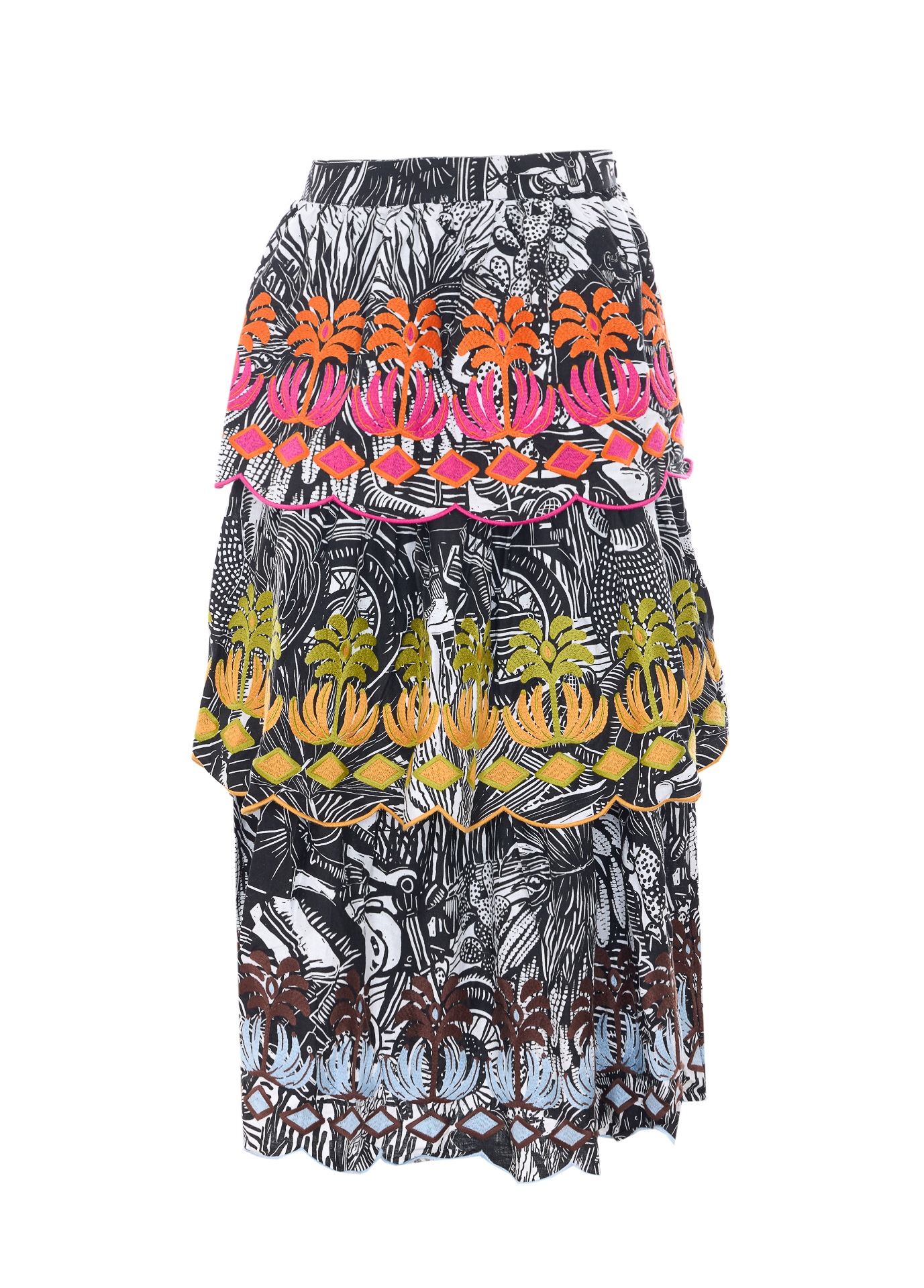 [Farm Rio] Long skirt SS26 35768426081