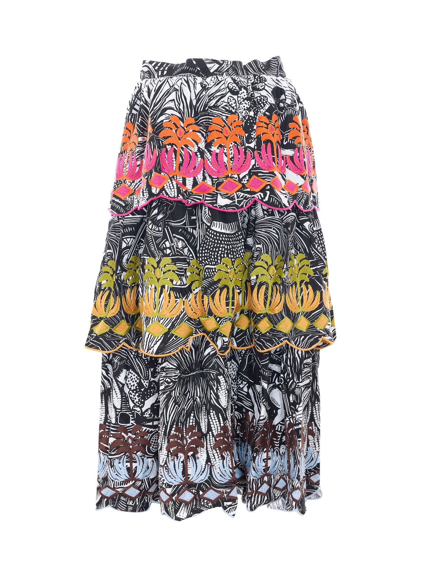 [Farm Rio] Long skirt SS26 35768426081