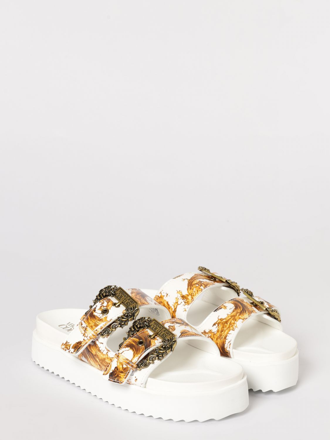 [VERSACE JEANS COUTURE] Sandals SS26 80VA3SM1ZS366 G03
