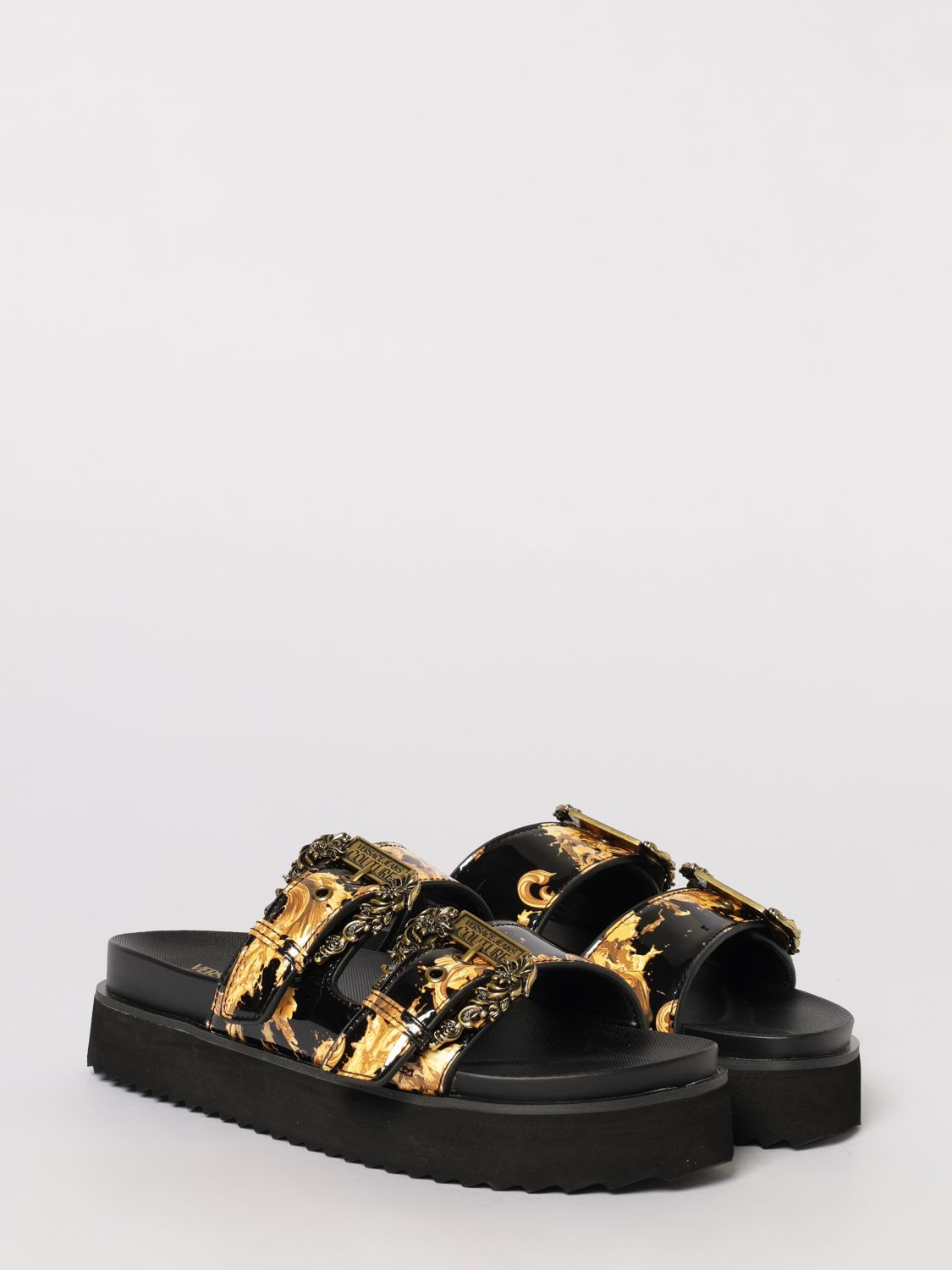 [VERSACE JEANS COUTURE] Sandals SS26 80VA3SM1ZS366 G89