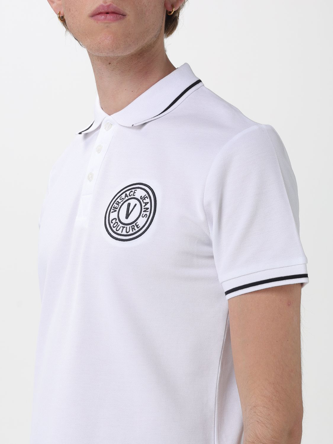 [VERSACE JEANS COUTURE] T-shirts Short Sleeve SS26 80GAGT04CJ01T 003
