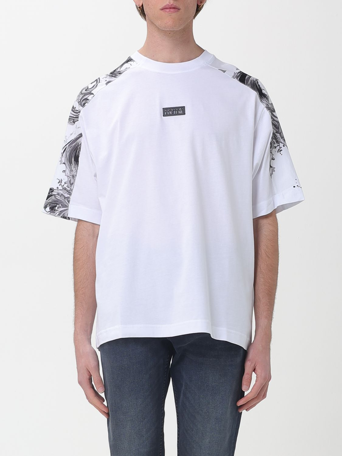 [VERSACE JEANS COUTURE] T-shirts Short Sleeve SS26 80GAH610JS543 U22