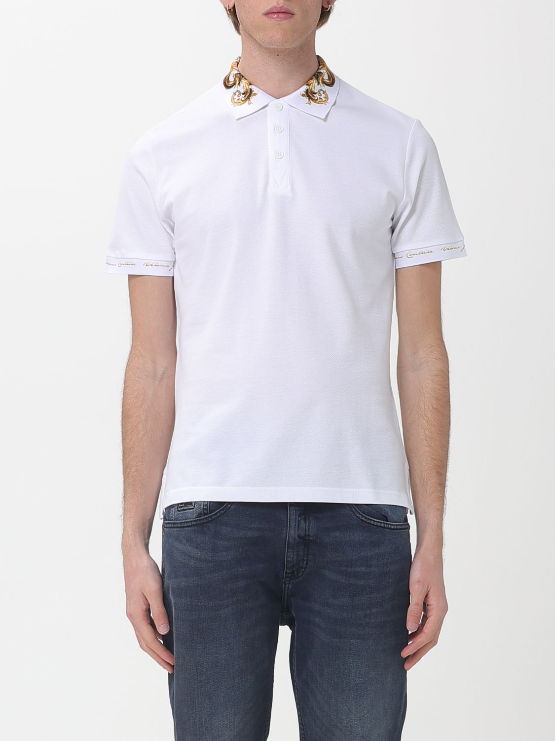 [VERSACE JEANS COUTURE] T-shirts Short Sleeve SS26 80GAGT12CJ01T G03